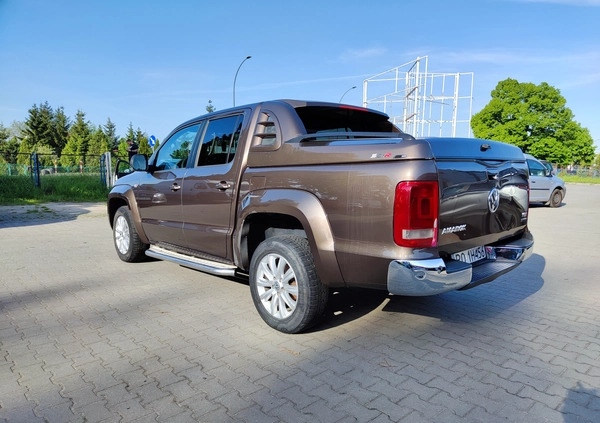 Volkswagen Amarok cena 37900 przebieg: 520000, rok produkcji 2013 z Konin małe 211